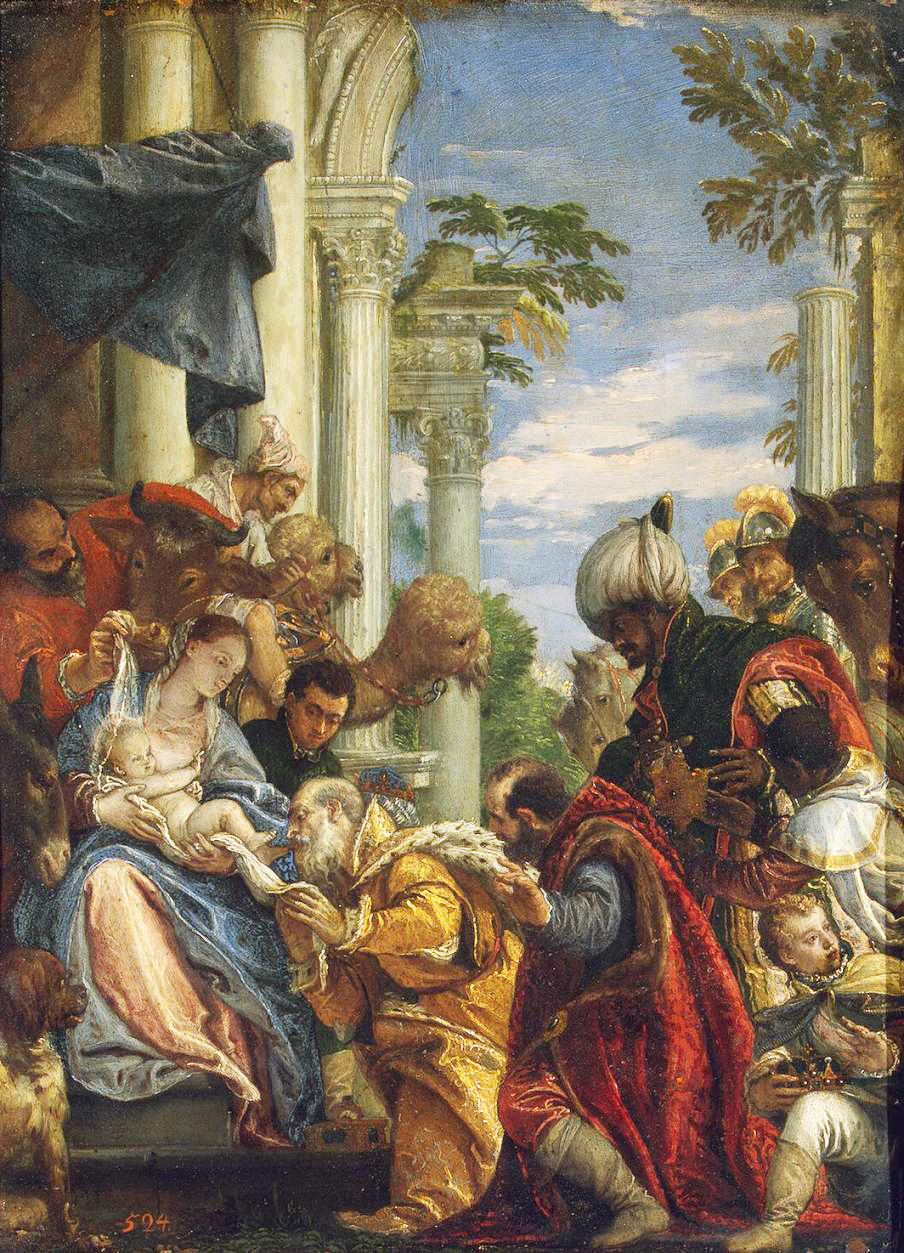 adoration of the magi three
